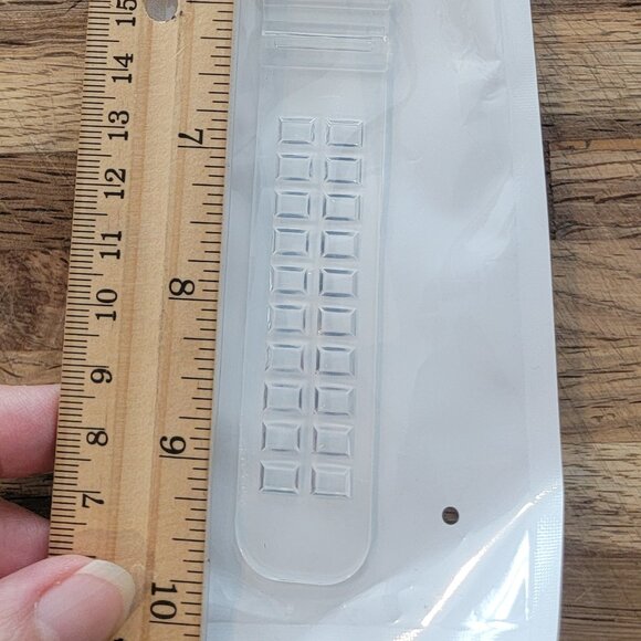 Transparent Sports Watch Band with Built in Watch Case - Picture 13 of 14
